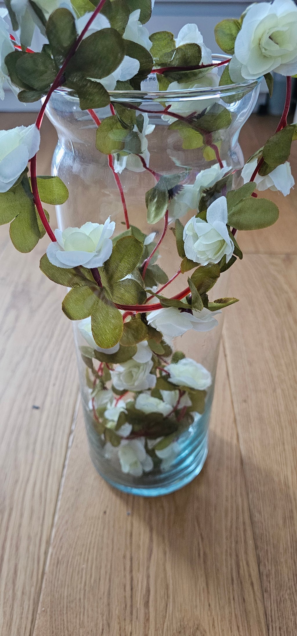 Cream floral garland