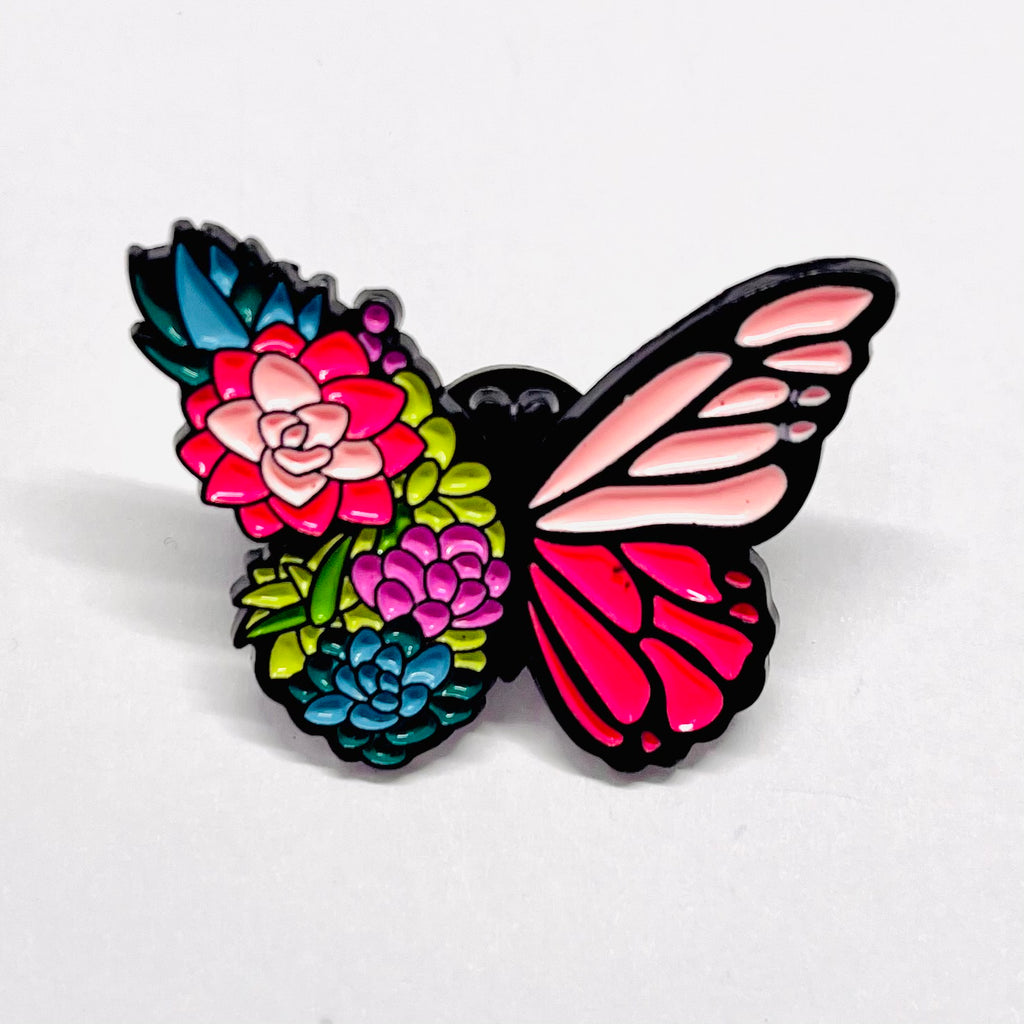Butterfly Pin Badge Brooch