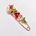 Pink Flower Brooch Pin