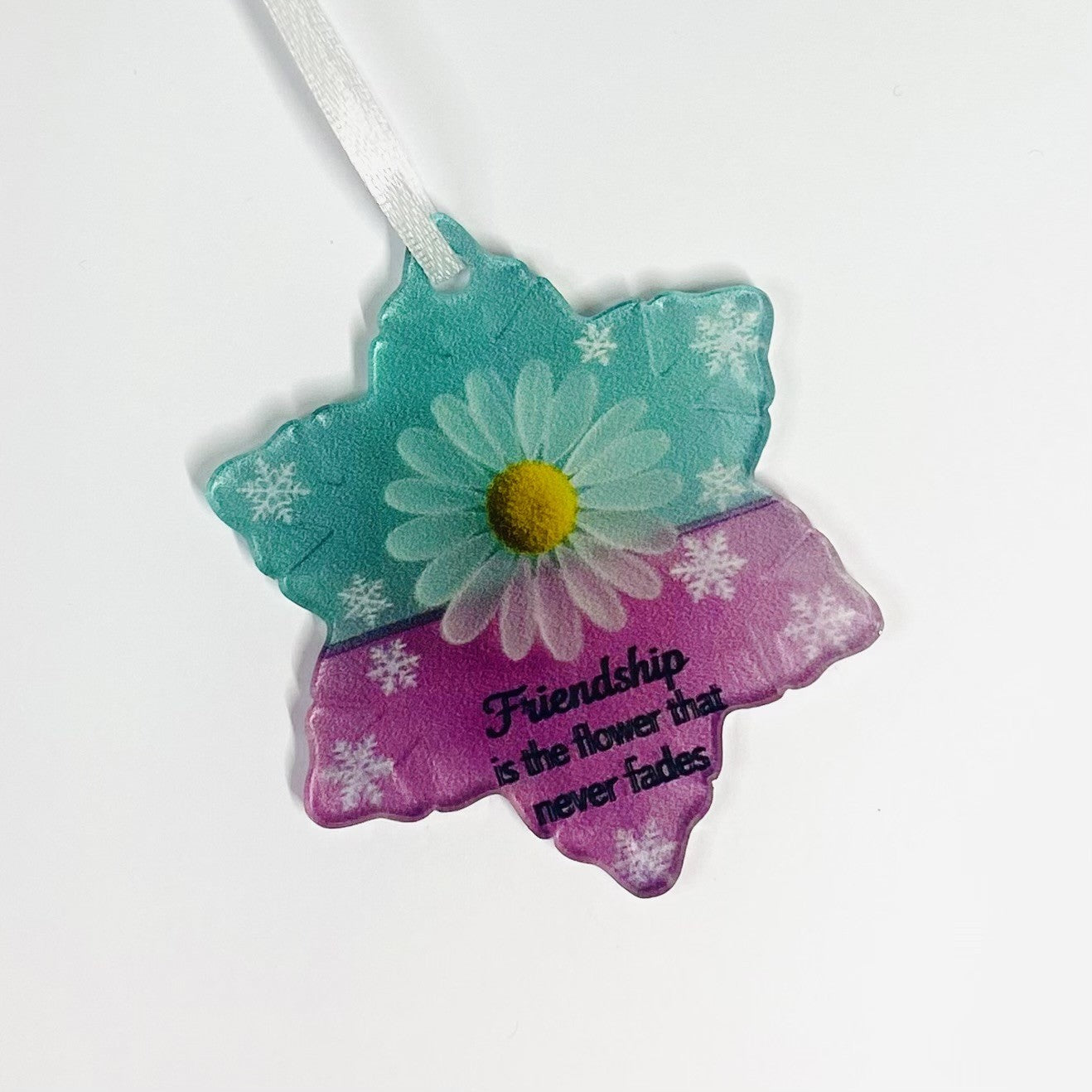 Flat flower keepsake