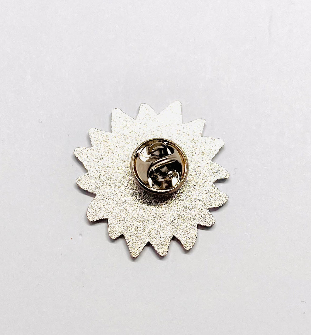 Multi Colour Flower brooch