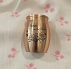 Rose Gold small urn