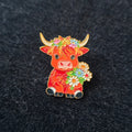 Highland Cow pins