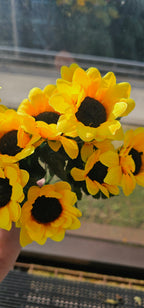 1 bunch of sunflowers