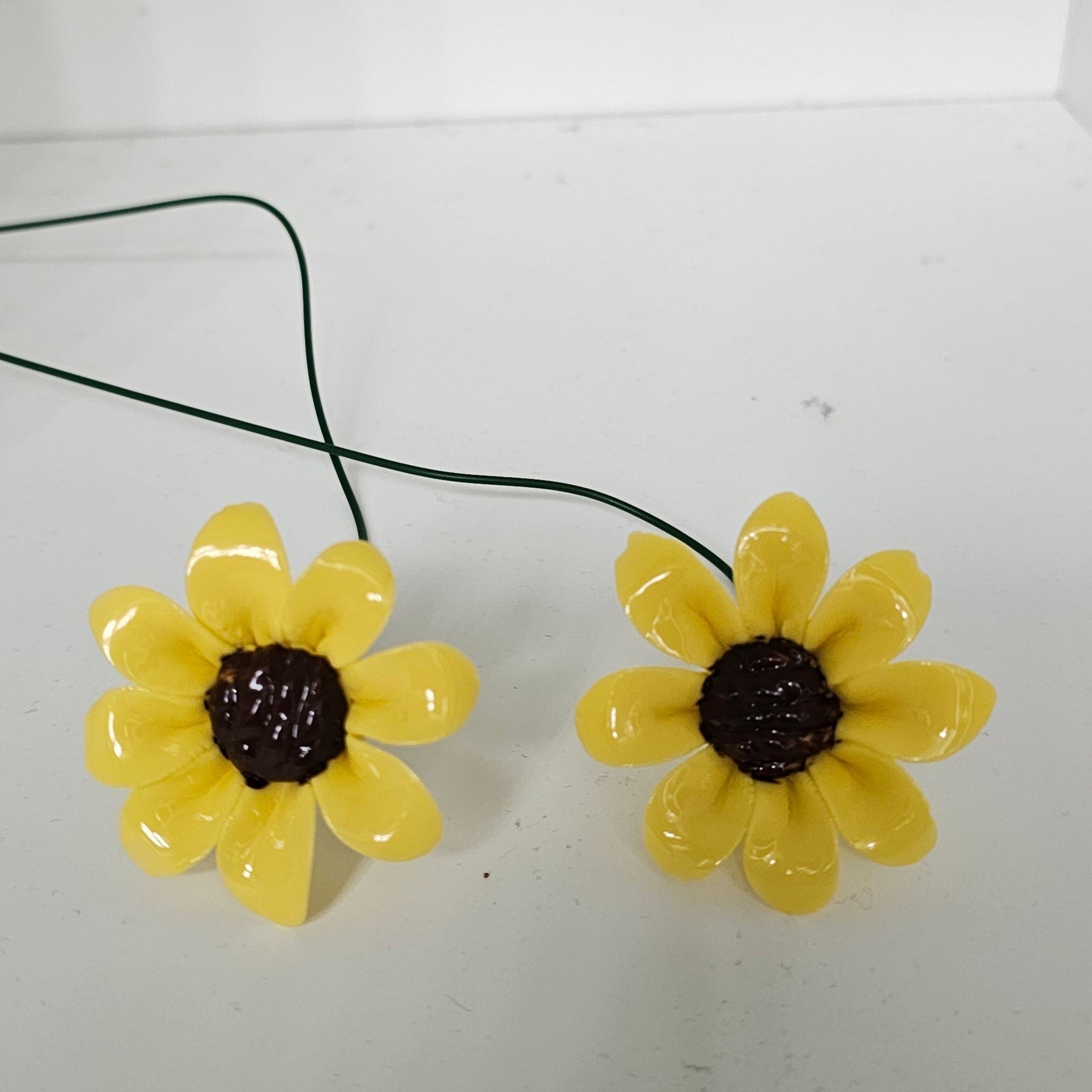 Ceramic yellow sunflower 🌻 1Pc