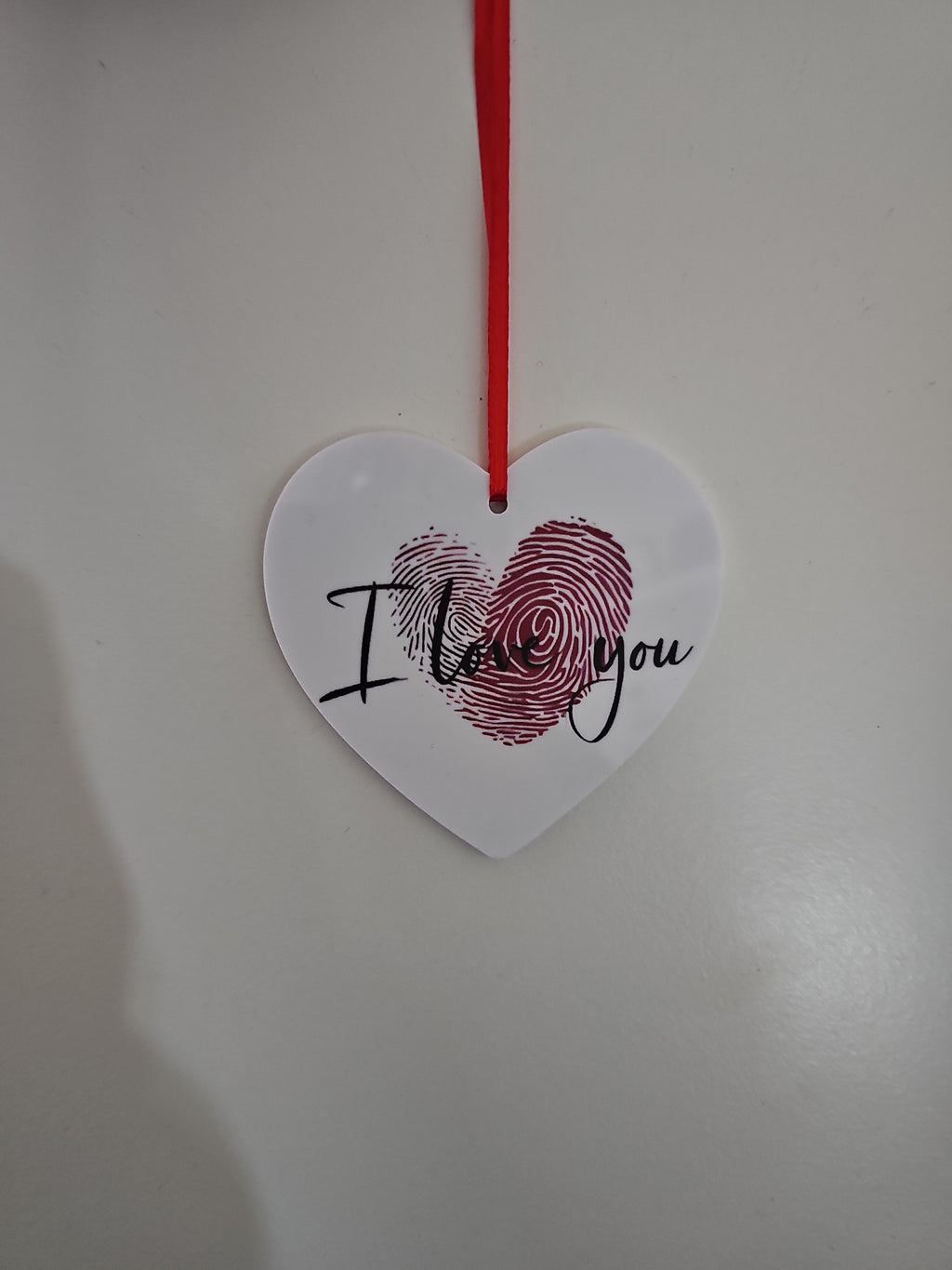 I love you heart keepsake