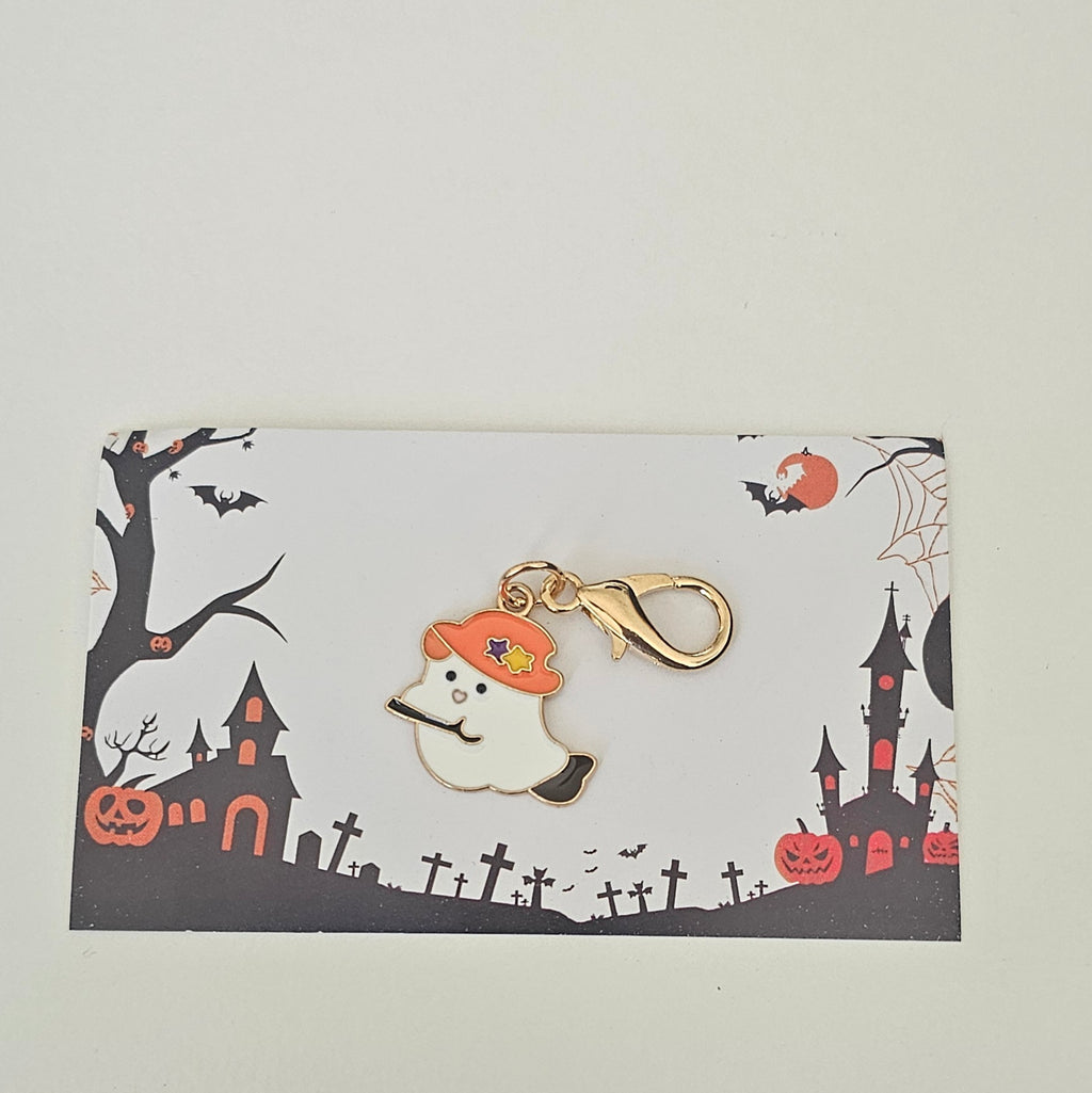 Fun Halloween charms with card