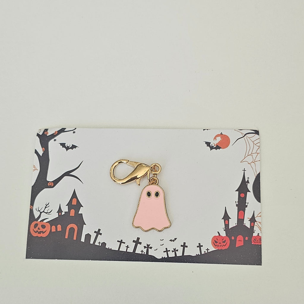Fun Halloween charms with card
