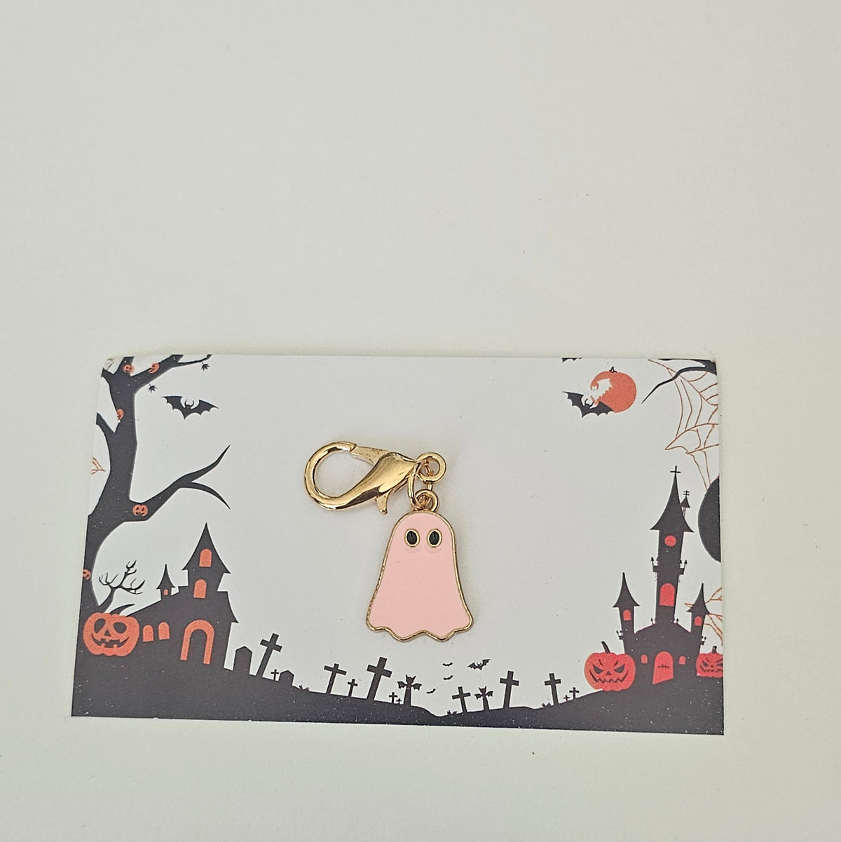 Fun Halloween charms with card