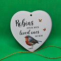 Robin heart keepsake