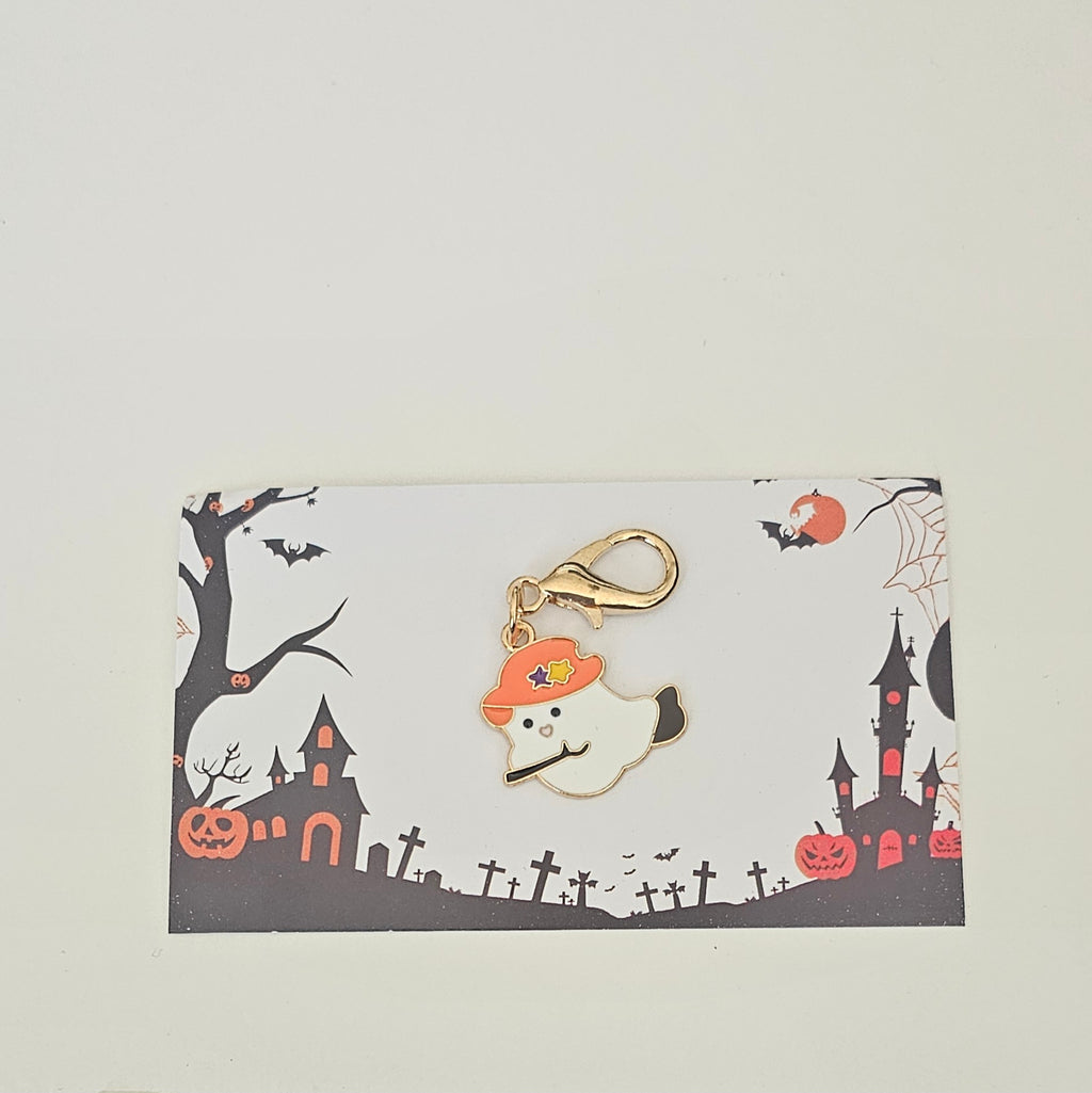 Fun Halloween charms with card