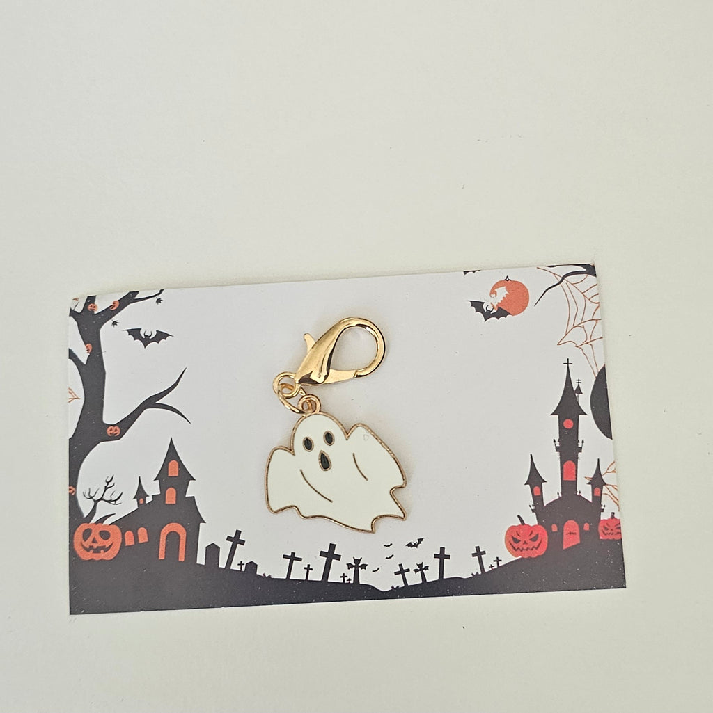 Fun Halloween charms with card
