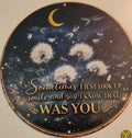 Metal Garden sign in memory of our loved ones.